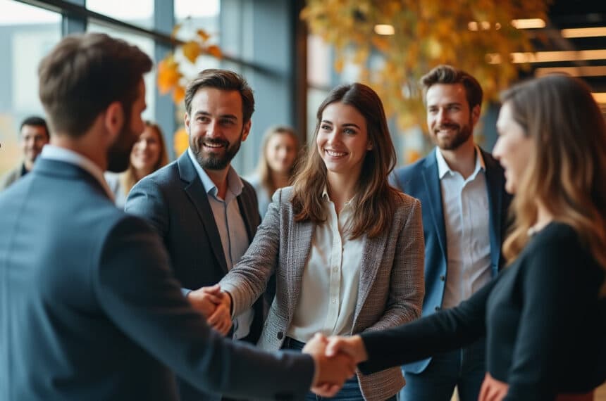 accueil chaleureux aux nouveaux et nouvelles intégré·es d’octobre 2023 chez cap entreprendre, prêts à relever de nouveaux défis et à innover ensemble.