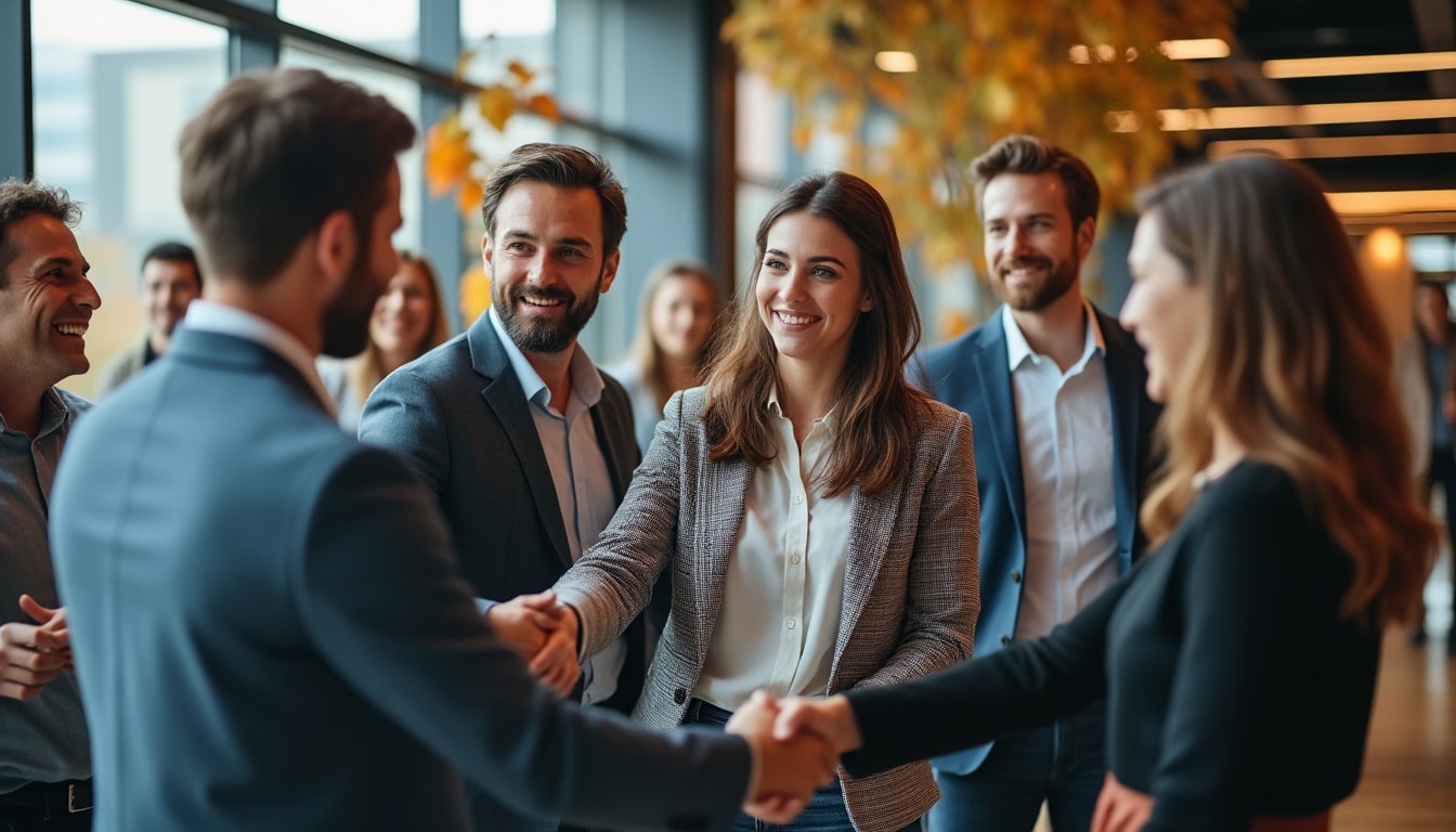 accueil chaleureux aux nouveaux et nouvelles intégré·es d’octobre 2023 chez cap entreprendre, prêts à relever de nouveaux défis et à innover ensemble.