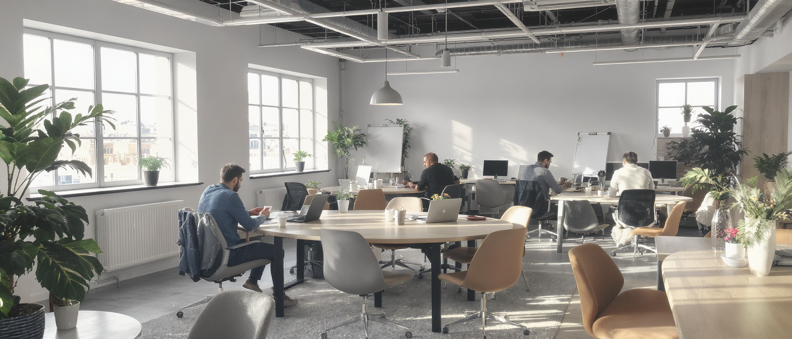 d&eacute;couvrez comment les bureaux flexibles et le coworking r&eacute;volutionnent l'espace de travail des entreprises modernes, offrant flexibilit&eacute;, collaboration et optimisation des co&ucirc;ts.