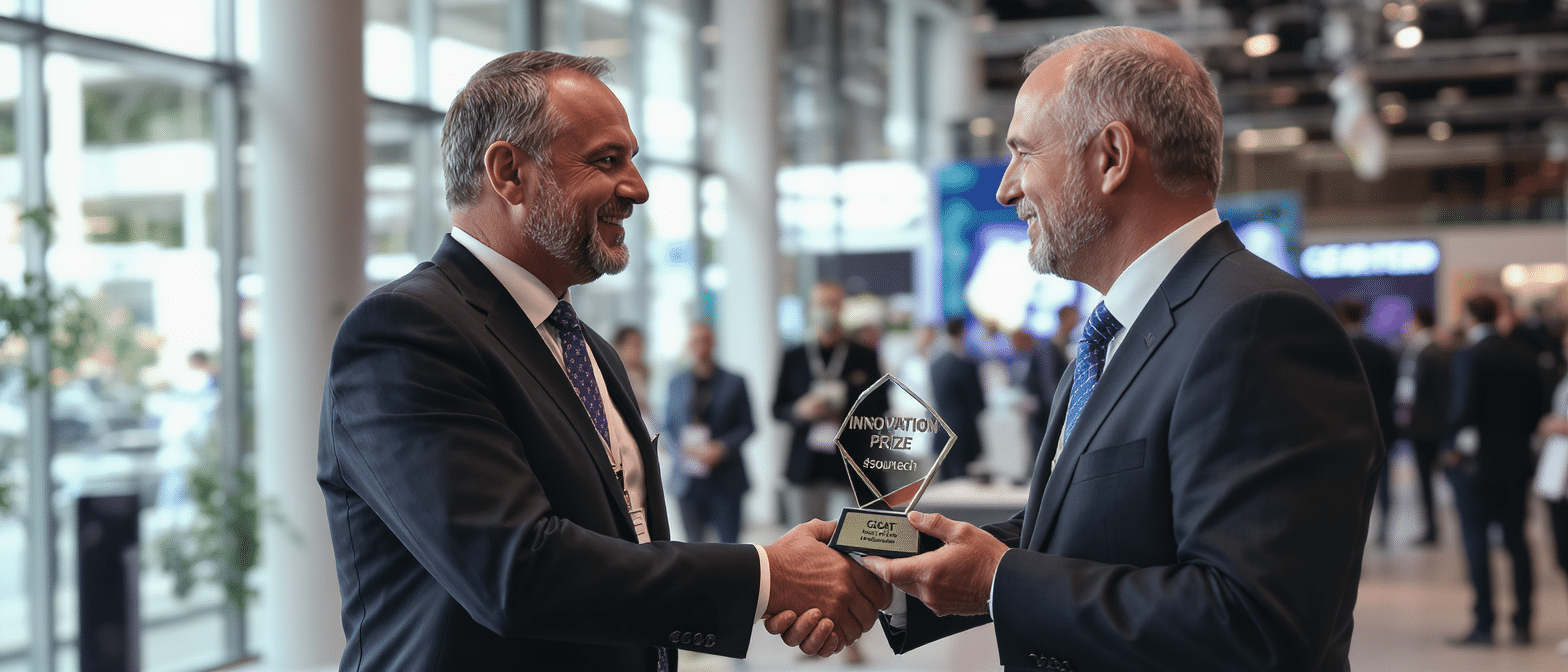 cleardrop r&eacute;compens&eacute; par le prix innovation #souvtech du gicat lors d&rsquo;eurosatory 2026, soulignant son avanc&eacute;e technologique majeure dans le secteur de la d&eacute;fense.