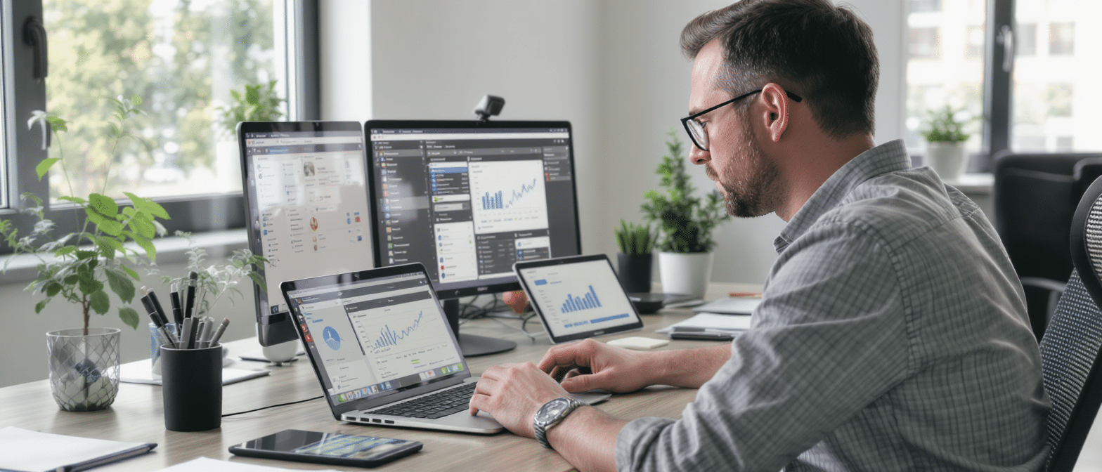 d&eacute;couvrez comment une solution technologique int&eacute;gr&eacute;e permet aux entreprises de ma&icirc;triser tous leurs aspects op&eacute;rationnels en un seul outil performant et innovant.