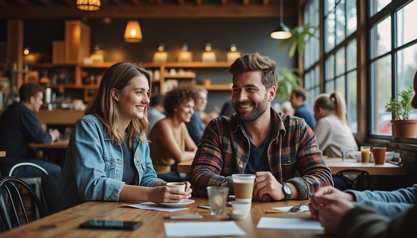 d&eacute;couvrez le caf&eacute; coop de forbach, un lieu convivial et solidaire, &agrave; travers une s&eacute;rie d'images qui illustrent ses ambiances chaleureuses et ses initiatives communautaires.
