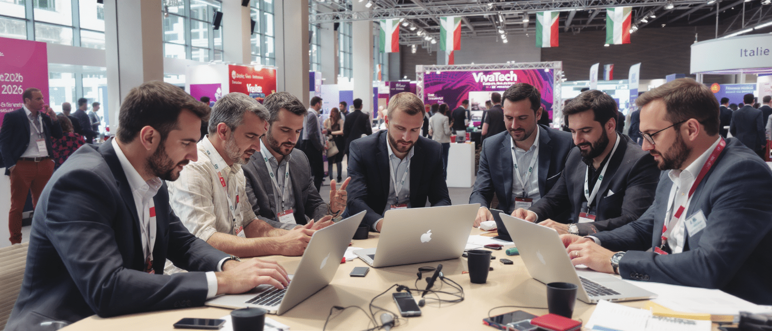 découvrez comment la délégation italienne à vivatech 2026 crée une synergie remarquable à paris, mettant en avant innovation et collaboration internationale.